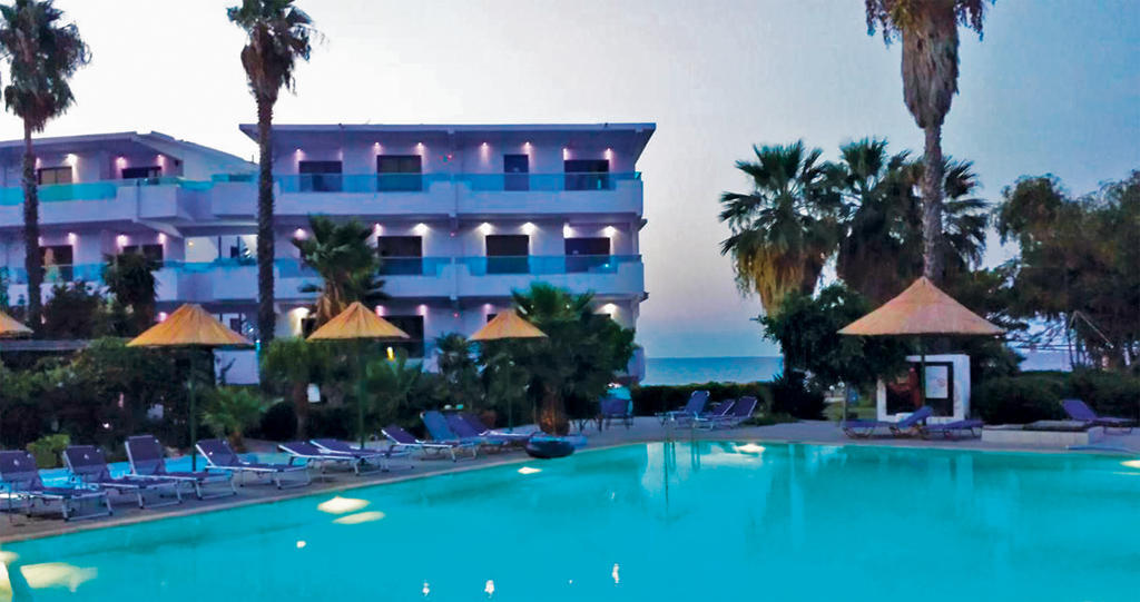 蓝色海滩公寓酒店 伊利索斯 外观 照片
